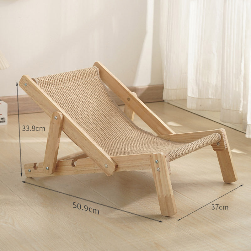 CAT LOUNGER CHAIR SnoozeScratch