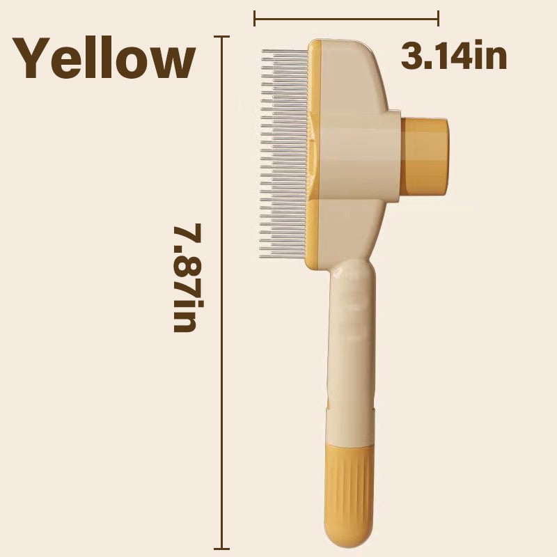 đ„Self-cleaning Pet Flea Comb Grooming Brush