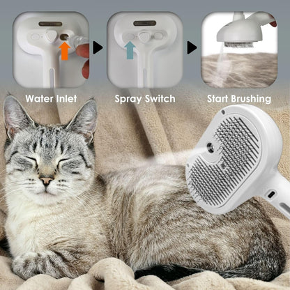 Mist Massage Brush+ Free Leave-In Serum 💧