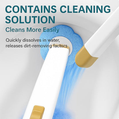 🚽 Wall-Mounted Disposable Toilet Brush Set – Clean Smarter, Not Harder
