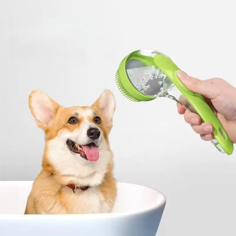 Pet Bath Brush PetScrubFlow