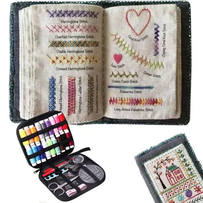 🌈Embroidery Stitch Book(Beginner-Friendly)