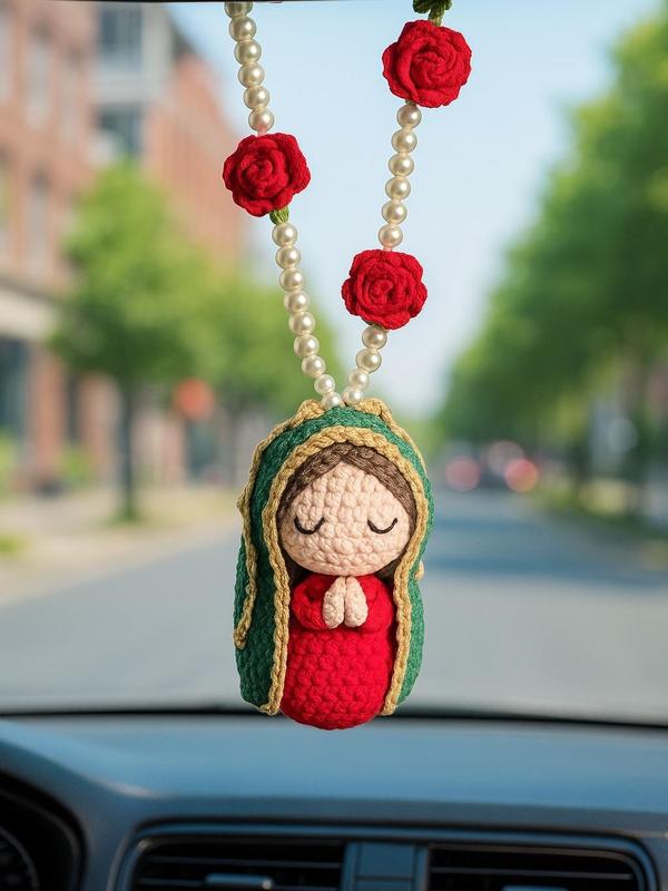 Cute Mary Statue Car Interior Decoration