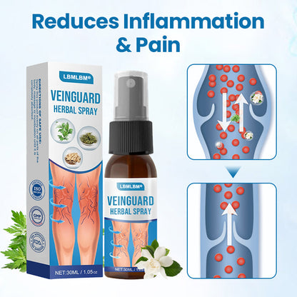 LBMLBM® VeinGuard Herbal Spray-✅ Clinically proven to eliminate varicose veins in just 7 days!