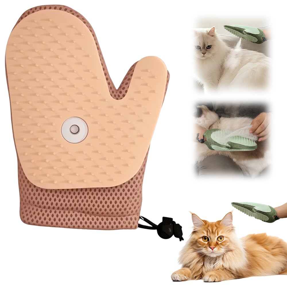 4-in-One Steam Grooming Mist Glove