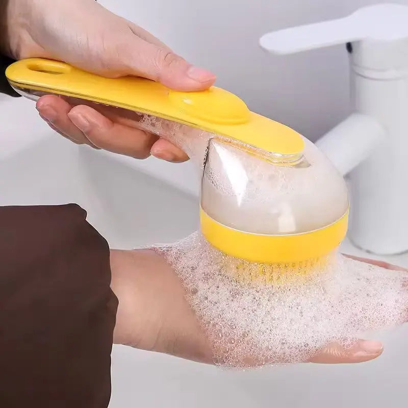 Pet Bath Brush PetScrubFlow