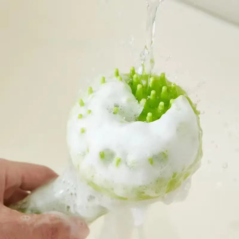 Pet Bath Brush PetScrubFlow