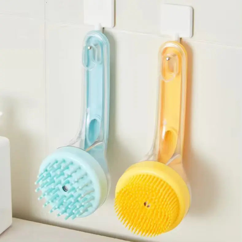 Pet Bath Brush PetScrubFlow