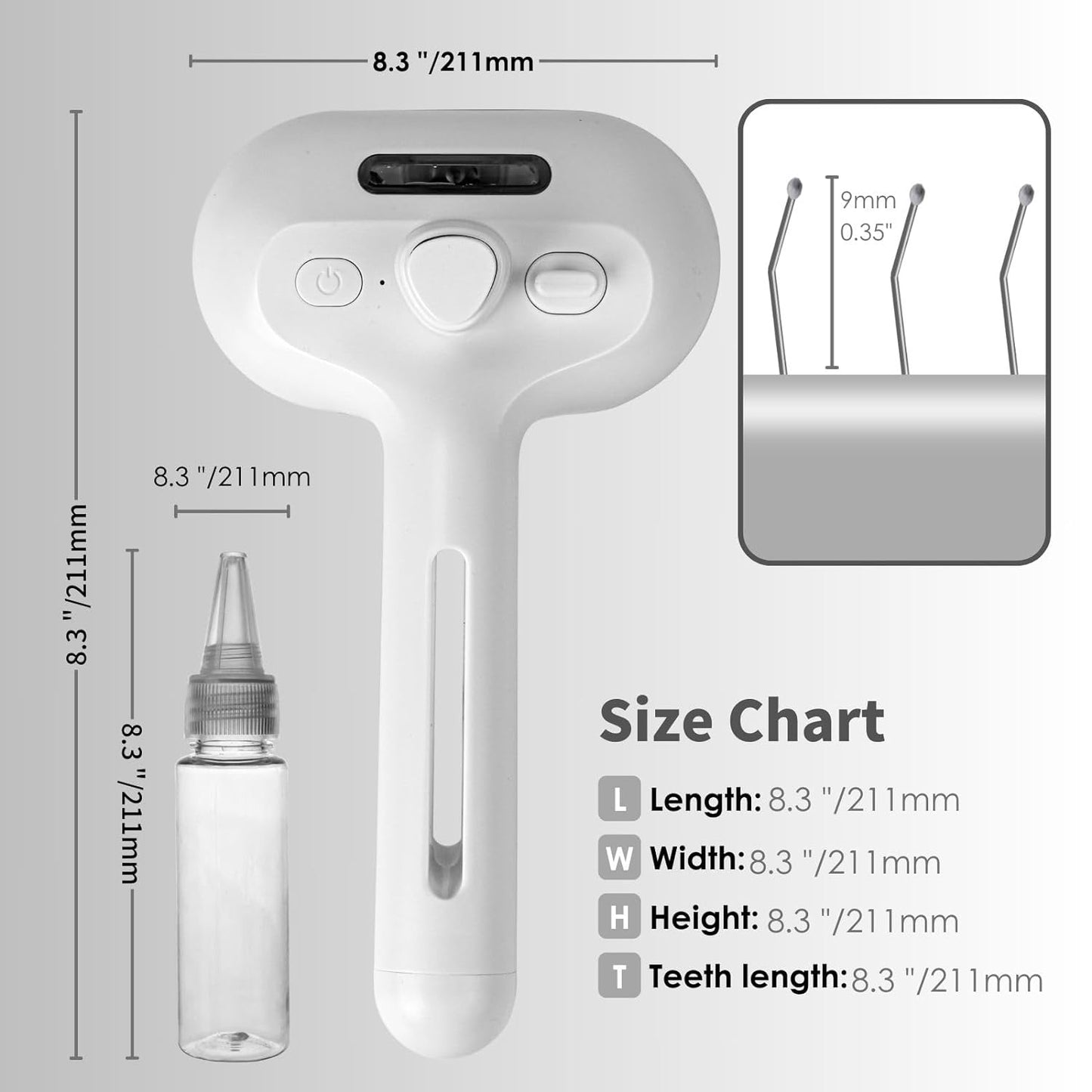 Mist Massage Brush+ Free Leave-In Serum 💧