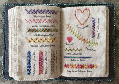 🌈Embroidery Stitch Book(Beginner-Friendly)