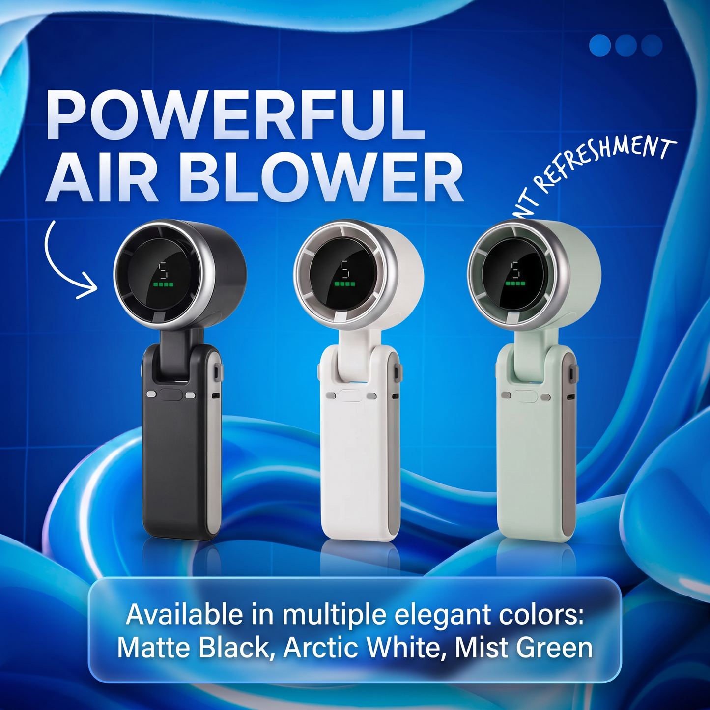 Upgraded Portable Handheld Turbo Fan