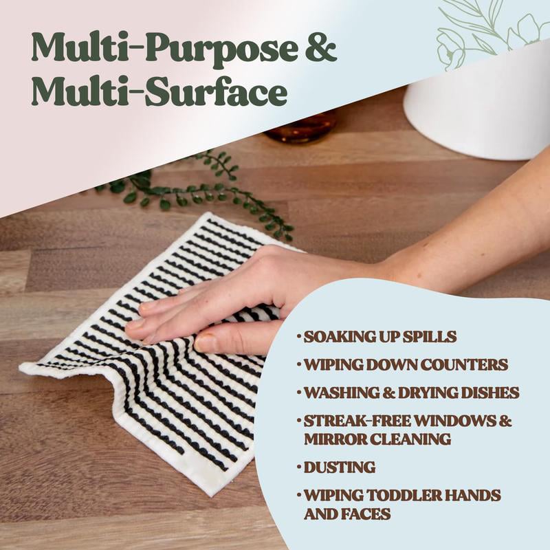 Dishcloths for Kitchen & Cleaning | 5 Pack