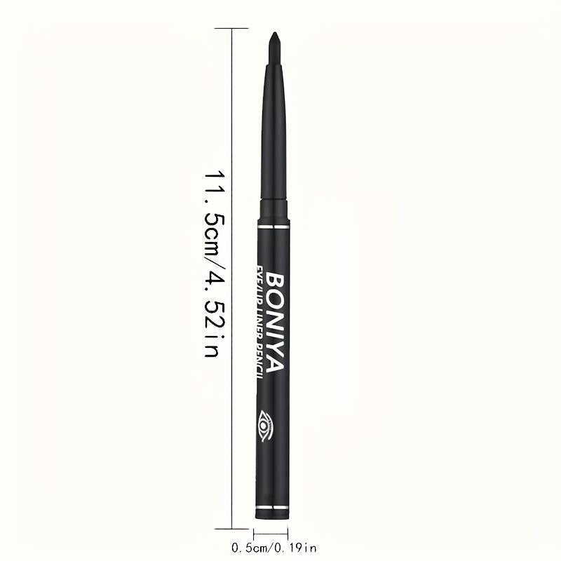 3pcs / Eyeliner Pencils, Waterproof, Sweatproof, Smudge-Proof, Easy Twist-Up, Long-Lasting, Smooth Application, Longwear Eye Liner