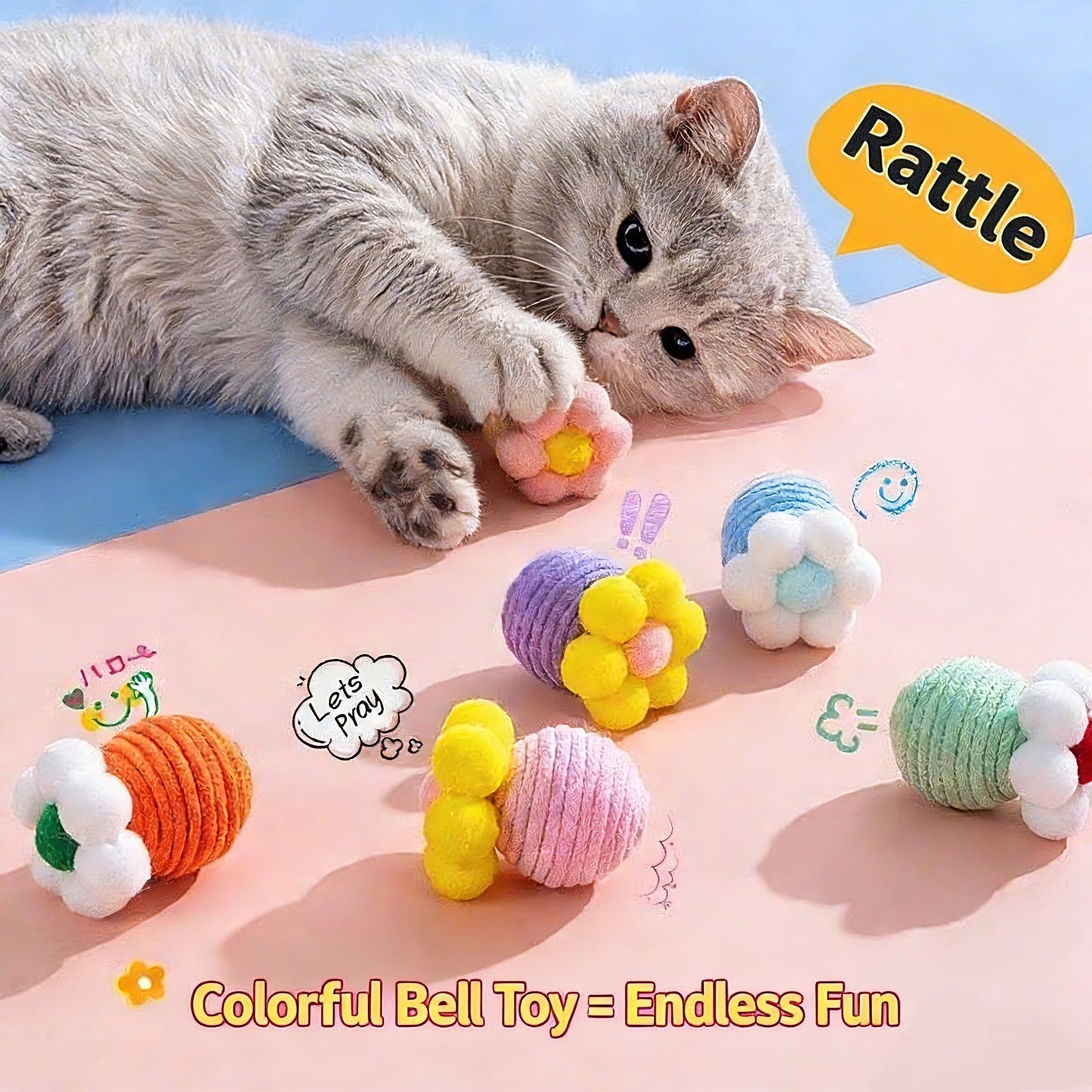 Interactive Cat Jingle Toy — Keeps Cats Busy & Happy