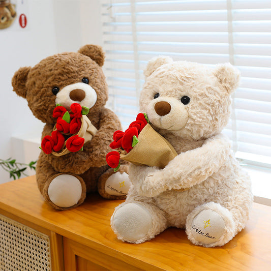 Ureherb Bear w/ Mini Bouquet Blanket