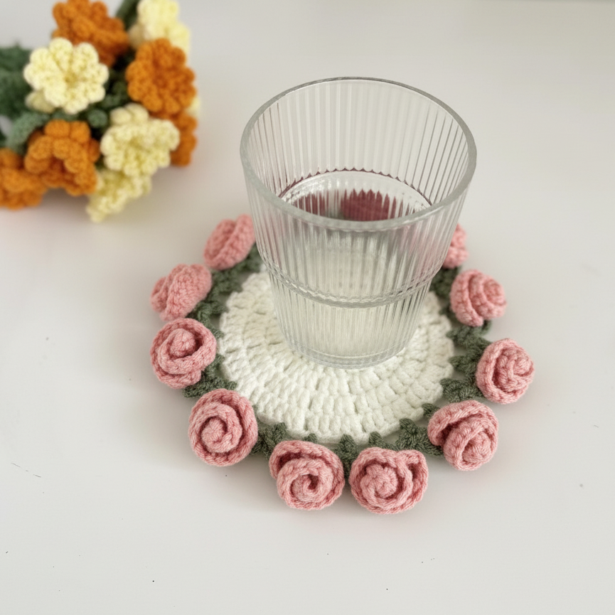 Ureherb Petal Coaster