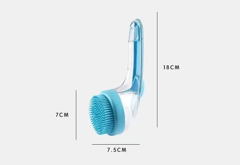 Pet Bath Brush PetScrubFlow