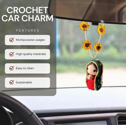 Cute Mary Statue Car Interior Decoration