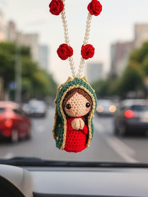 Cute Mary Statue Car Interior Decoration
