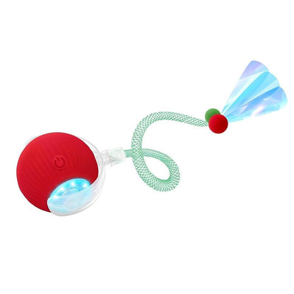 Interactive pet toy ball
