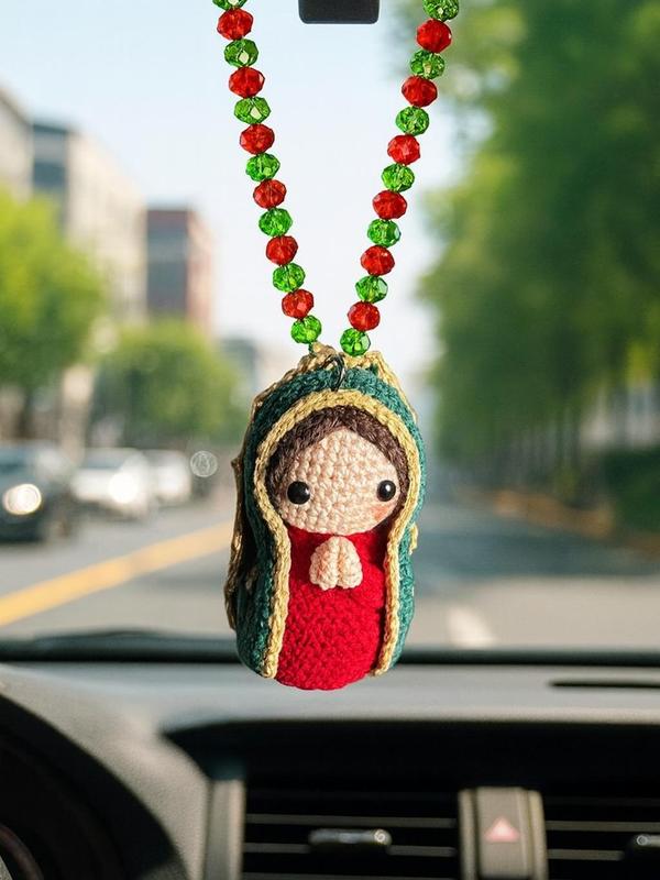 Cute Mary Statue Car Interior Decoration