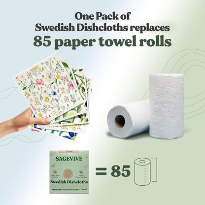 Dishcloths for Kitchen & Cleaning | 5 Pack