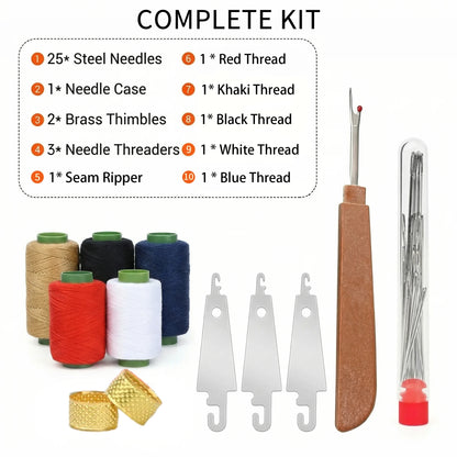 Hot Sale 49% Off 🧵 37Pcs Sewing Tool Set with Big Eye Easy-Thread Needles ✂️