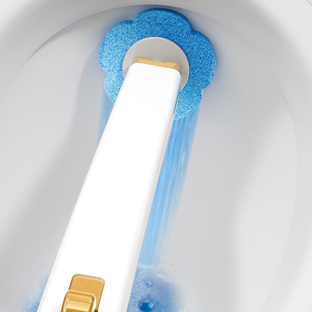 🚽 Wall-Mounted Disposable Toilet Brush Set – Clean Smarter, Not Harder