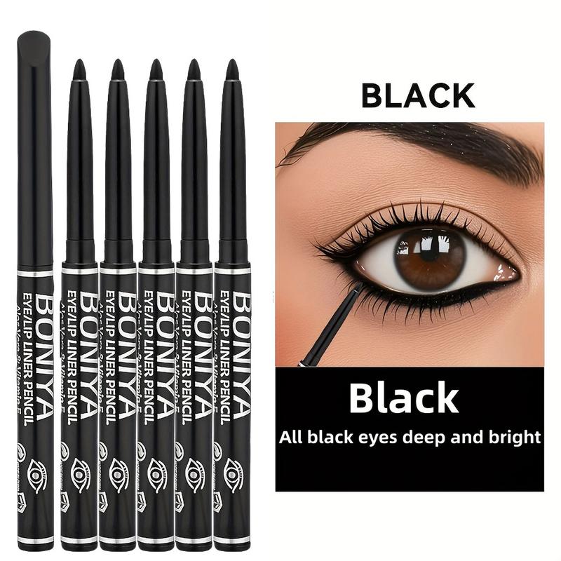 3pcs / Eyeliner Pencils, Waterproof, Sweatproof, Smudge-Proof, Easy Twist-Up, Long-Lasting, Smooth Application, Longwear Eye Liner