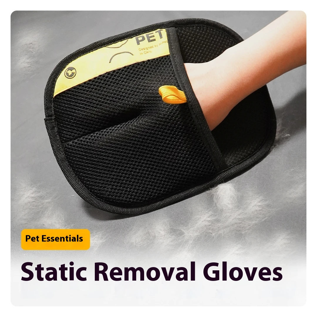 Sided Pet Grooming Gloves