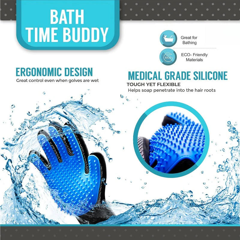 Dual-Action Groom & Lint Glove