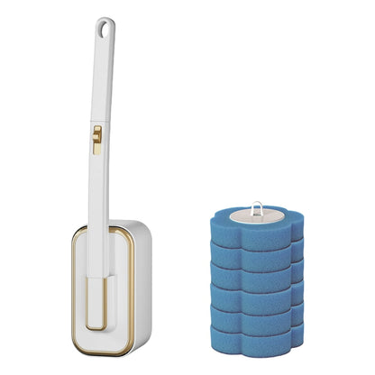 🚽 Wall-Mounted Disposable Toilet Brush Set – Clean Smarter, Not Harder