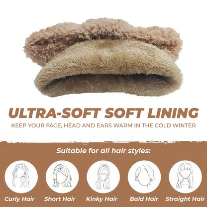 Women’s 3-in-1 Thermal Knit Winter Hood (Hat + Scarf + Face Cover)