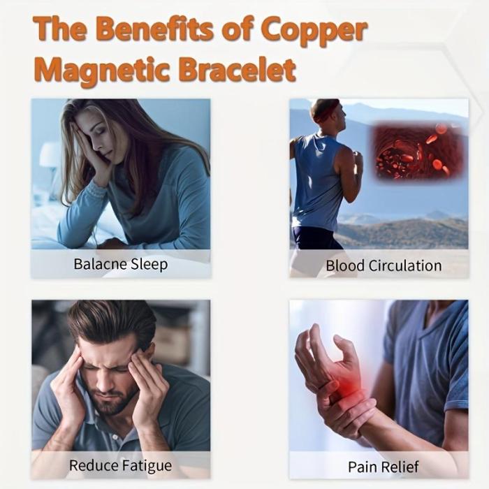 Circulation Copper 🔥LAST DAY 70% OFF🔥-Copper Magnetic Power — Boost Circulation, Banish ...
